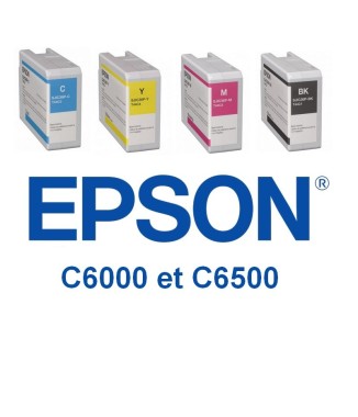 PACK cartouches EPSON C6000/C6500 Brillant