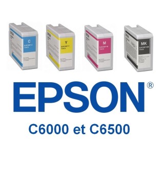 pack de cartouches EPSON C6000 et C6500 avec noir Mat
