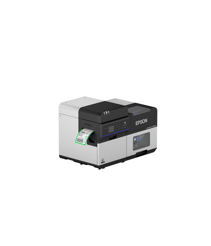 Imprimante EPSON colorworks C8000 coté