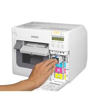 Imprimante étiquettes jet d'encre Epson TM-C3500 en ligne