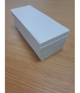 Badge carton indéchirable 86x120mm