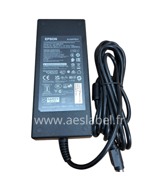 Alimentation Epson C3500 / C4000 / D3800 : Bloc Secteur | AESLABEL