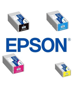 pack de 4 cartouches EPSON pour imprimante C3500