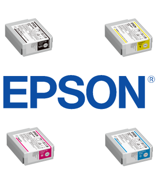 pack de 4 cartouches pour imprimante EPSON C4000 noir mat