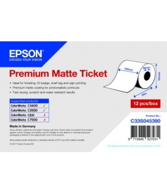 Ticket Premium Matte 102mm x 50m